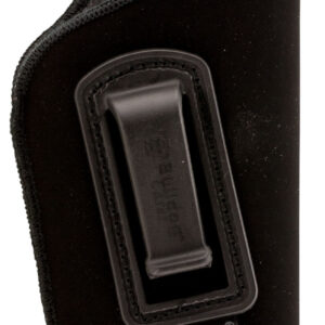 Bulldog DIP815 Deluxe IWB Black Suede Like Belt Clip Fits Beretta 92/Glock 20/2-3" Barrel Right Hand