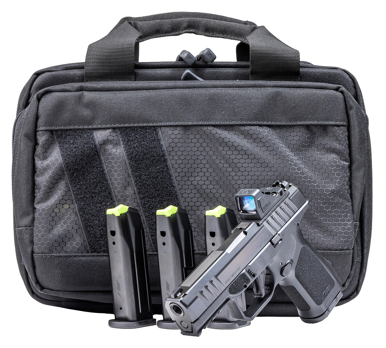 ROST MARTIN RM1C 9MM 10+1 BLK 4" BNDL CA