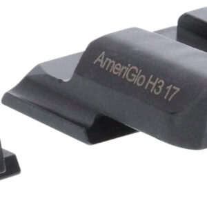 AmeriGlo SW145 Classic Tritium Set for Smith & Wesson M&P Shield Green Tritium White Outline Front Sight-Green Tritium White Outline Rear Sight