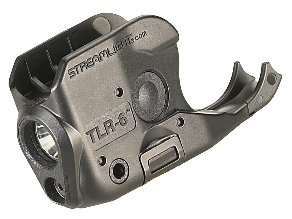 Streamlight 69276 TLR-6 Gun Light  Black 100 Lumens White LED/Red Laser Kimber Micro