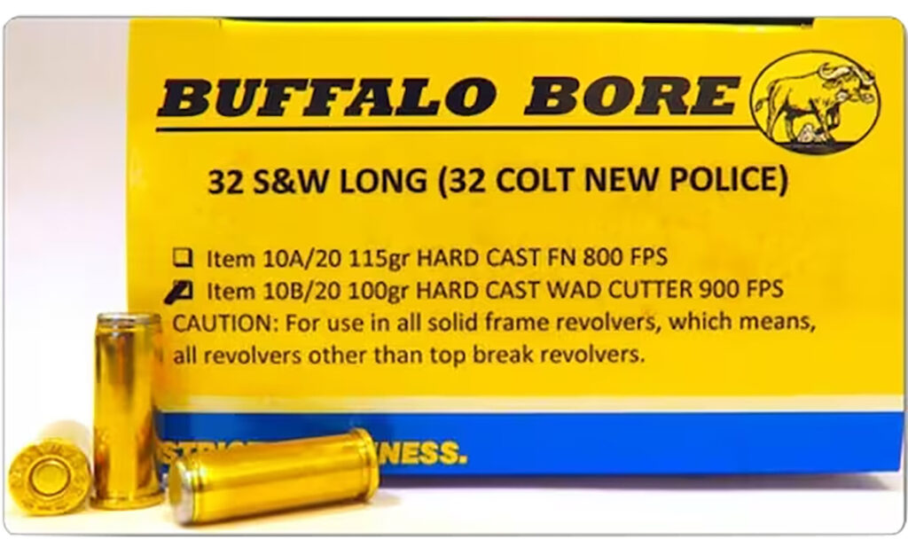 Buffalo Bore Ammunition 7A20 Personal Defense Strictly Business 454Casull 325gr Lead Flat Nose 20 Per Box/12 Case