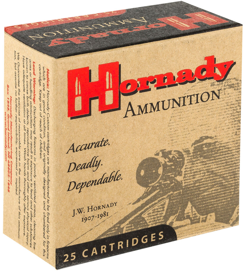 Hornady 90242 Custom 9mmLuger 124gr Hornady XTP Hollow Point 25 Per Box/10 Case