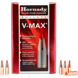 Hornady 22411 V-Max 6mm .243 58 gr 100 Per Box/ 40 Case