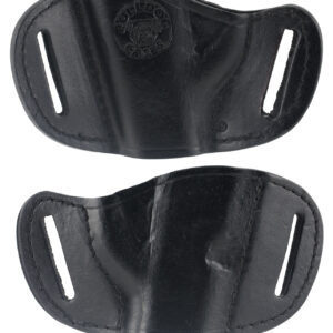 Bulldog MLBS Molded  OWB Black Leather Belt Slide Fits Bersa Thunder 380 Fits Ruger LCP Fits Sig 230 Right Hand