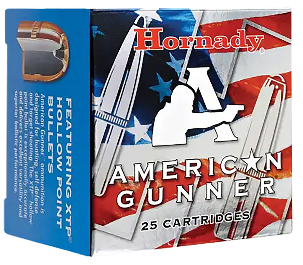Hornady 90504 American Gunner 357Mag 125gr Hornady XTP Hollow Point 25 Per Box/10 Case