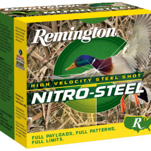 Remington Ammunition 20839 Nitro-Steel High Velocity 12Gauge 3.50" 1 1/2oz 2Shot 25 Per Box/10 Case