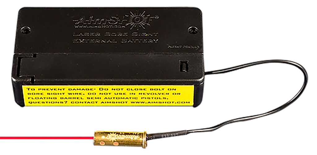 Aimshot BSB17 Laser Boresighter with External Battery Box 17 HMR Brass