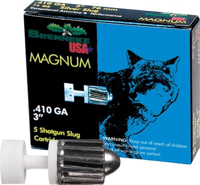 BRENNEKE USA CLASSIC MAG 410 - 3" 1/4OZ SLUG 5RD 50BX/CS