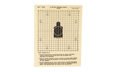 ACTION TGT 25 METERS DOD M16A2 100PK