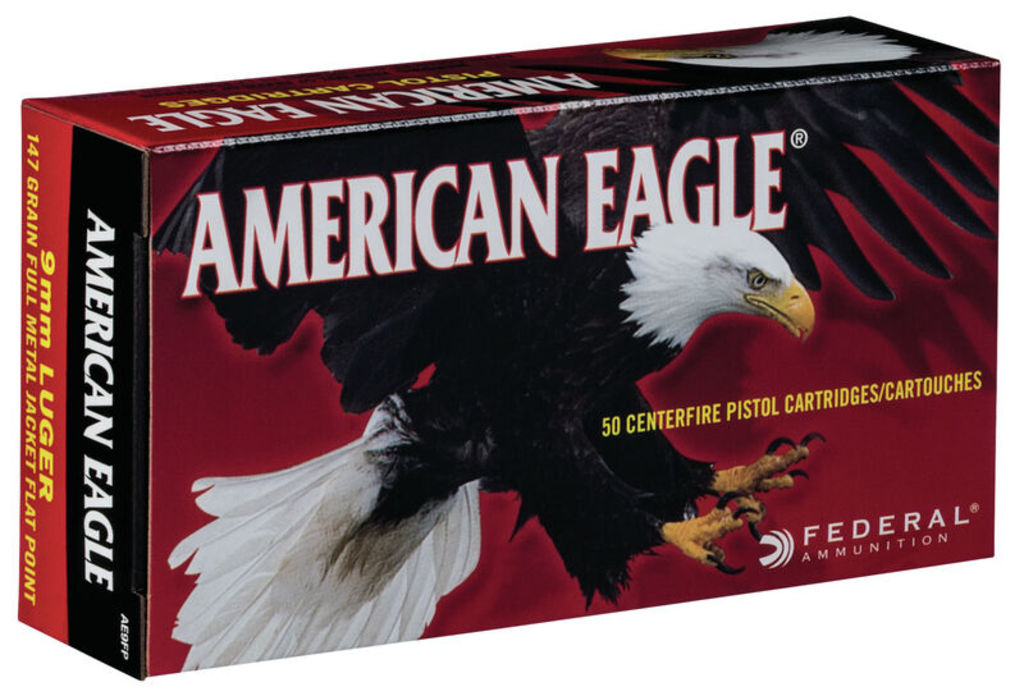 FDR 9MM 147GR AE FMJFP 50RD