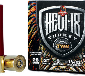 HEVI-SHOT HEAVY 18 TSS 28GA - 3" 1-1/4OZ #9 5RD 10BX/CS