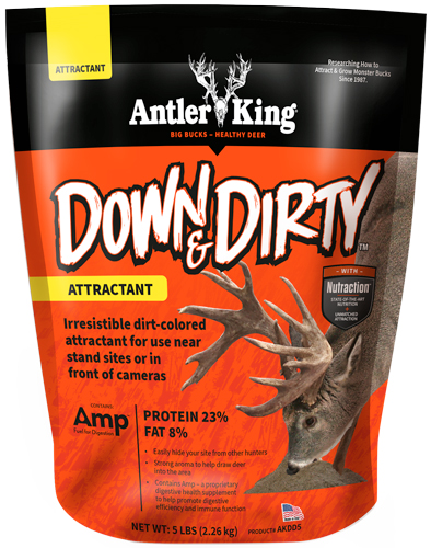 ANTLER KING DOWN & DIRTY - ATTRACTANT 5# BAG