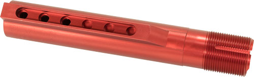 TIMBER CREEK AR15 BUFFER TUBE - RED ANODIZED