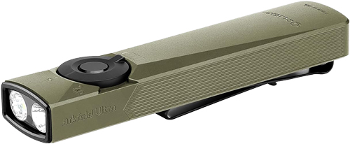 OLIGHT ARKFELD ULTRA LED UV GL - FLASHLIGHT RECHARGABLE OLIVE