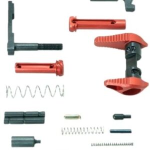 TIMBER CREEK LOWER PARTS KIT - FOR AR-15 RED