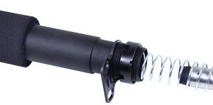 GUNTEC AR15 PISTOL BUFFER TUBE - KIT ANODIZED BLACK