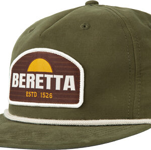 BERETTA CAP SUNSET ROPE - TRUCKER DARK GREEN
