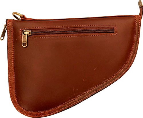 PALMETTO PISTOL CASE MEDIUM - OX BLOOD-BROWN BUFFALO - Image 2