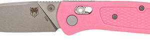 COBRATEC EDC SCOUT BAR LOCK - 3.12" PINK STAINLESS STEEL