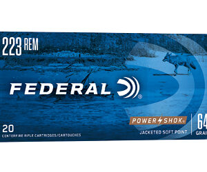 FED PWRSHK 223REM 64 GR SP 20/200