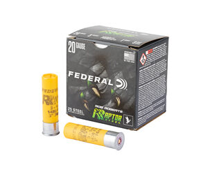 FED RAPTOR STEEL 20GA 3" 1OZ #3 25