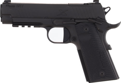 SIG 1911 XCARRY 45ACP 4.25" - XRAY3 OR (2)8RD G10 BLACK - Image 2