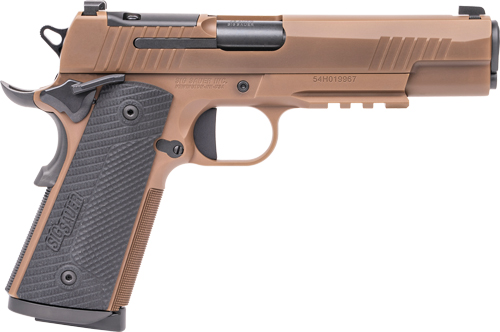 SIG 1911 X 45ACP 5" XRAY3 - OR (2)8RD G10 STEEL COYOTE - Image 2