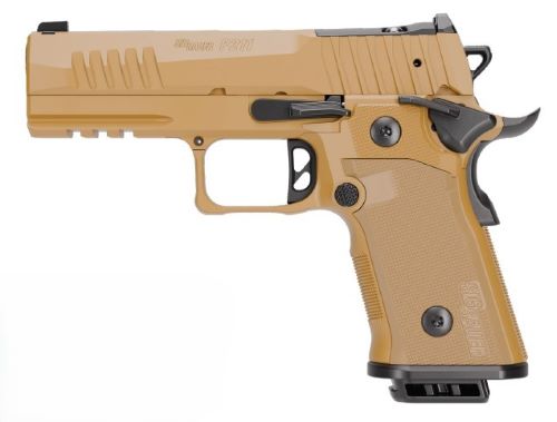 SIG P211 GT4 9MM 4.2" SAO - XRAY3 (1)17/(2)21RD G10/COYOTE