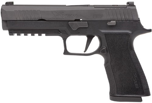 SIG P320 XTEN 10MM 5" XRAY3 - OPTIC READY (2)10RD POLY/BLACK