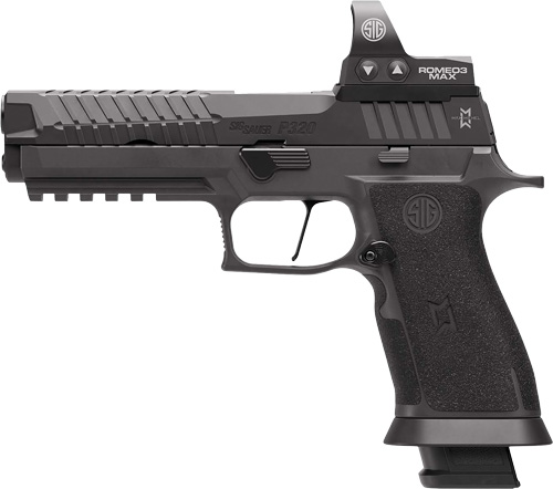 SIG P320 XFIVE MAX 2 9MM 5" - ROMEO3MAX (4)21RD BLACK
