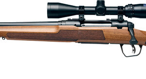 SAVAGE AXIS 2 XP 6.5CM 22" LH - W/3-9X40 MATTE/HARDWOOD <