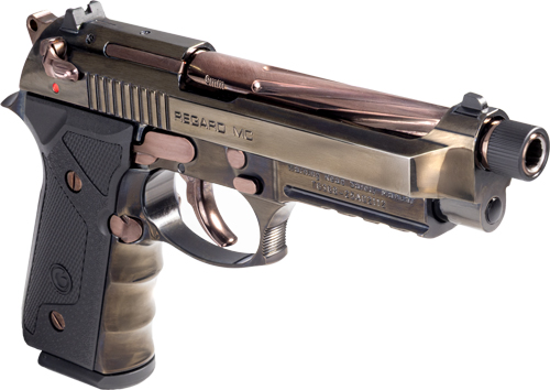 GIRSAN REGARD SMOKE ROSE 9MM - ADJ. SGT 18-SHOT THREADED TALO