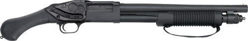 MOSSBERG 590 SHOCKWAVE 12GA 3" - W/ CTC LASER SADDLE BLUED