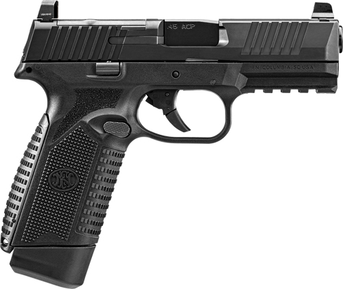FN 545 MRD 45 ACP NMS - 2-10 RD MAGS BLACK