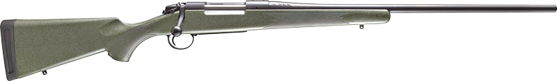 BERGARA B14 HUNTER 7MM RM 24" - #4 BLACK CERAKOTE/GREEN SYN