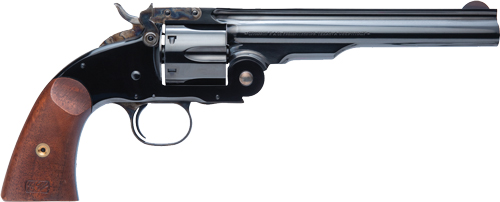 CIMARRON NO.3 SCHOFIELD 38SPL - 7" FS BLUED WALNUT
