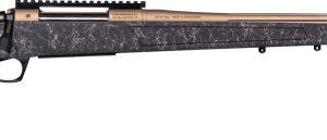 CVA CASCADE LR HUNTER 6.5PRC - 24" RAIL BRNZ/BLACK W/BRNZ WEB