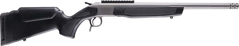CVA SCOUT TD V3 350 LEGEND 20" - STAINLESS/BLACK SYNTHETIC