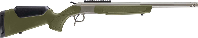 CVA SCOUT TD V3 360BH 20" - STAINLESS/OD GREEN SYNTHETIC<