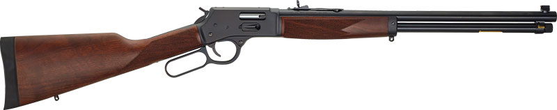 HENRY H12 BIG BOY SIDE GATE - 44MAG 20" BLUED WALNUT