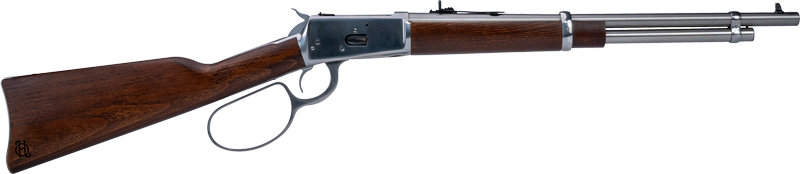 HERITAGE R92 44MAG LEVER - 18" BBL. STAINLESS HARDWOOD