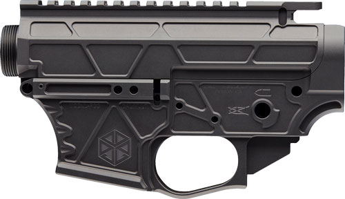 JL BILLET AR-15 5.56 SKELETOR - LIGHT WEIGHT MATCHED SET BLACK