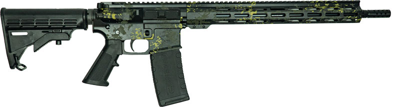 GLFA AR15 RIFLE 223 WYLDE - BUNDLE W/ 5 KNIVES LICHEN BLK