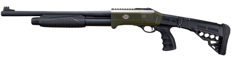 RIA USA PAK OUT LONG 12GA - 18.5" PUMP FOLDING STOCK