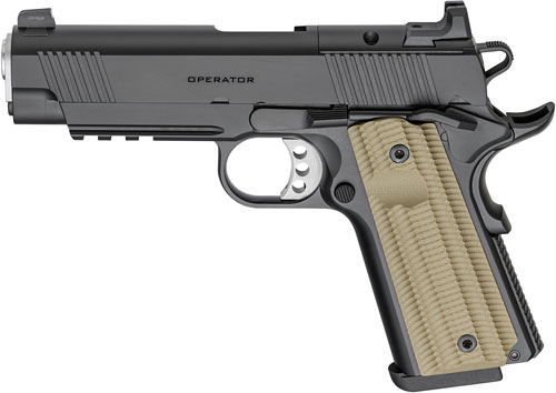 SPRINGFIELD 1911 OPERATOR AOS - 9MM 4.25" 9RD TRIUTIUM BLACK - Image 2
