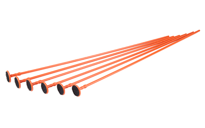 GSS RIFLE ROD .22 CAL 6PK ORANGE