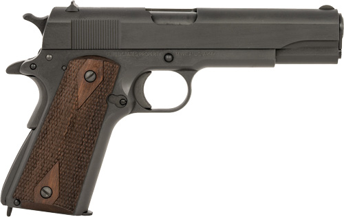 TISAS 1911A1 US ARMY 9MM - 5" BBL 7RD WOOD GRIP/BLACK