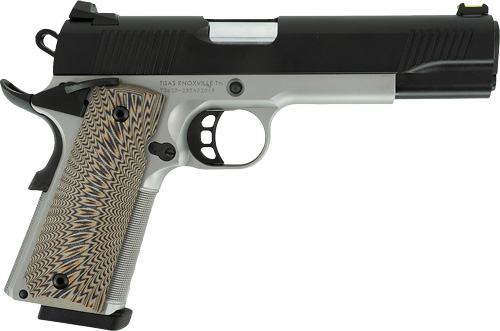 TISAS 1911 D10 FO 10MM - 5" BBL SS/BLACK 2-8RD MAGS