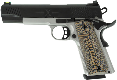 TISAS 1911 D10 FO 10MM - 5" BBL SS/BLACK 2-8RD MAGS - Image 2