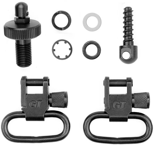 GROVTEC SWIVEL SET MOSBERG 500 - 12 GA. MAGAZINE CAP SWIVEL SET